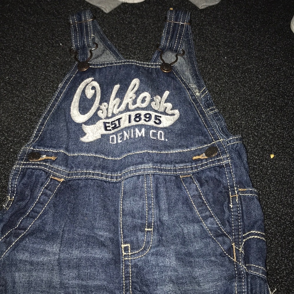 Baby denim overalls